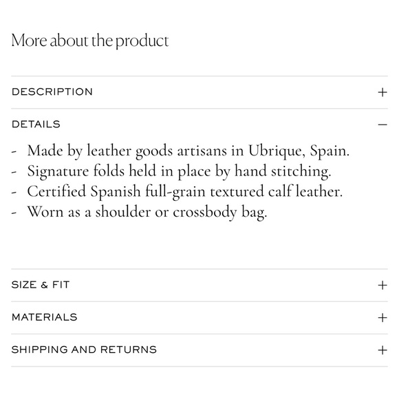 POLENE NUMBER ONE MINI BAG - SAND - Picture 15 of 16